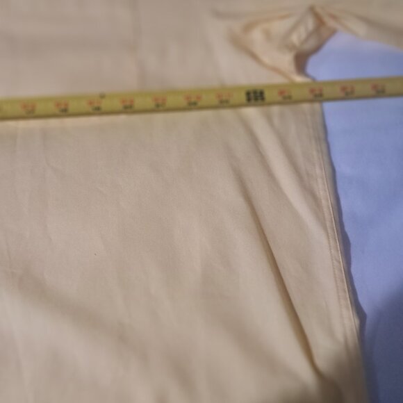 DANIEL CREMIEUX Shirt Short-Sleeve Button Front Collared Casual Yellow Mens XL - Picture 11 of 13